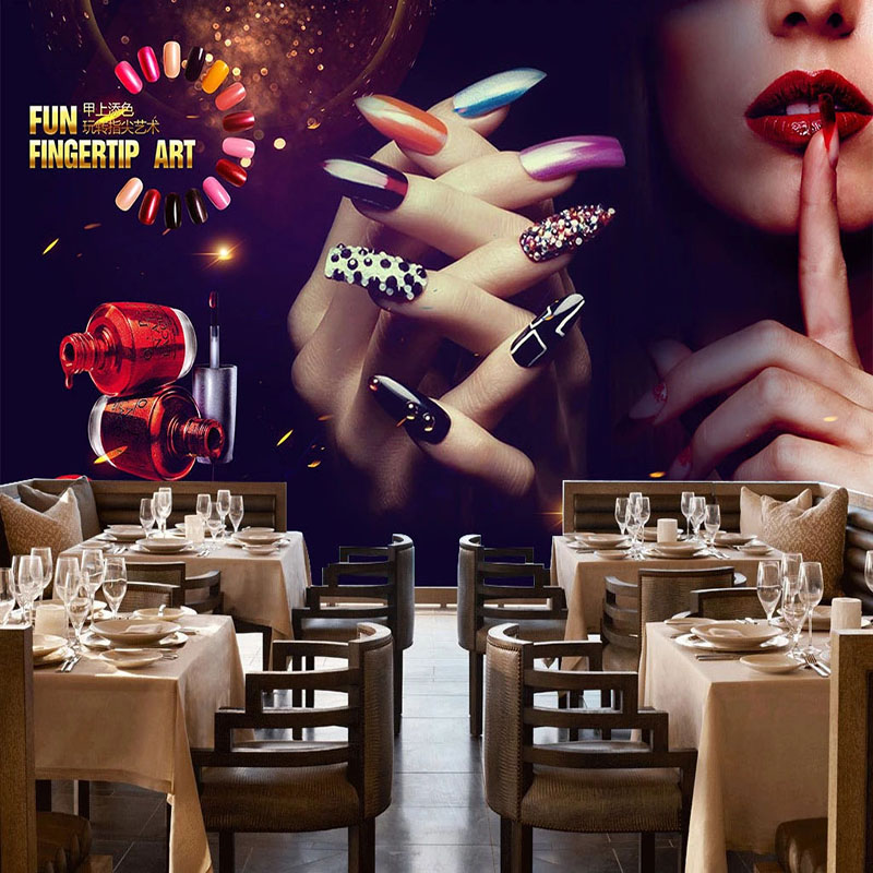 Beauty Makeup Wallpaper - Özel herhangi bir boyut duvar kağıdı