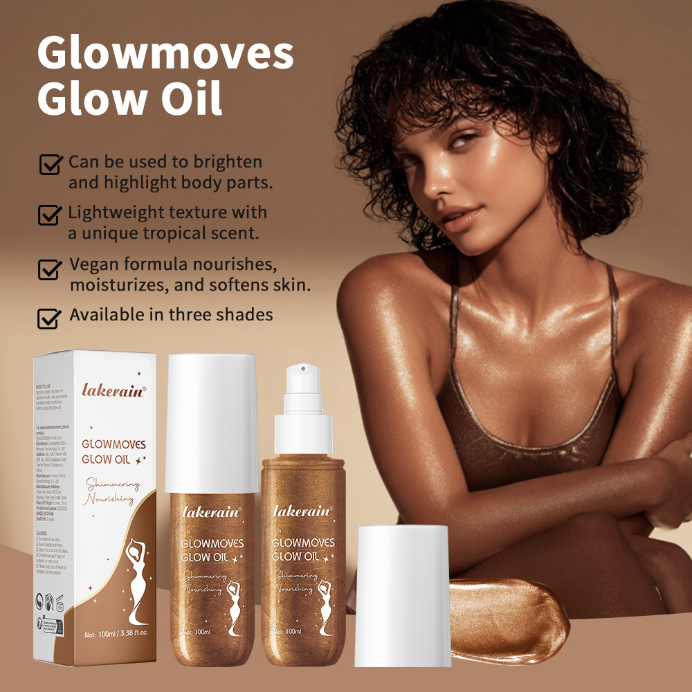 Body Shimmer Lotion - Lakerain Glowmotions Işıltılı Vücut Yağı 100ml