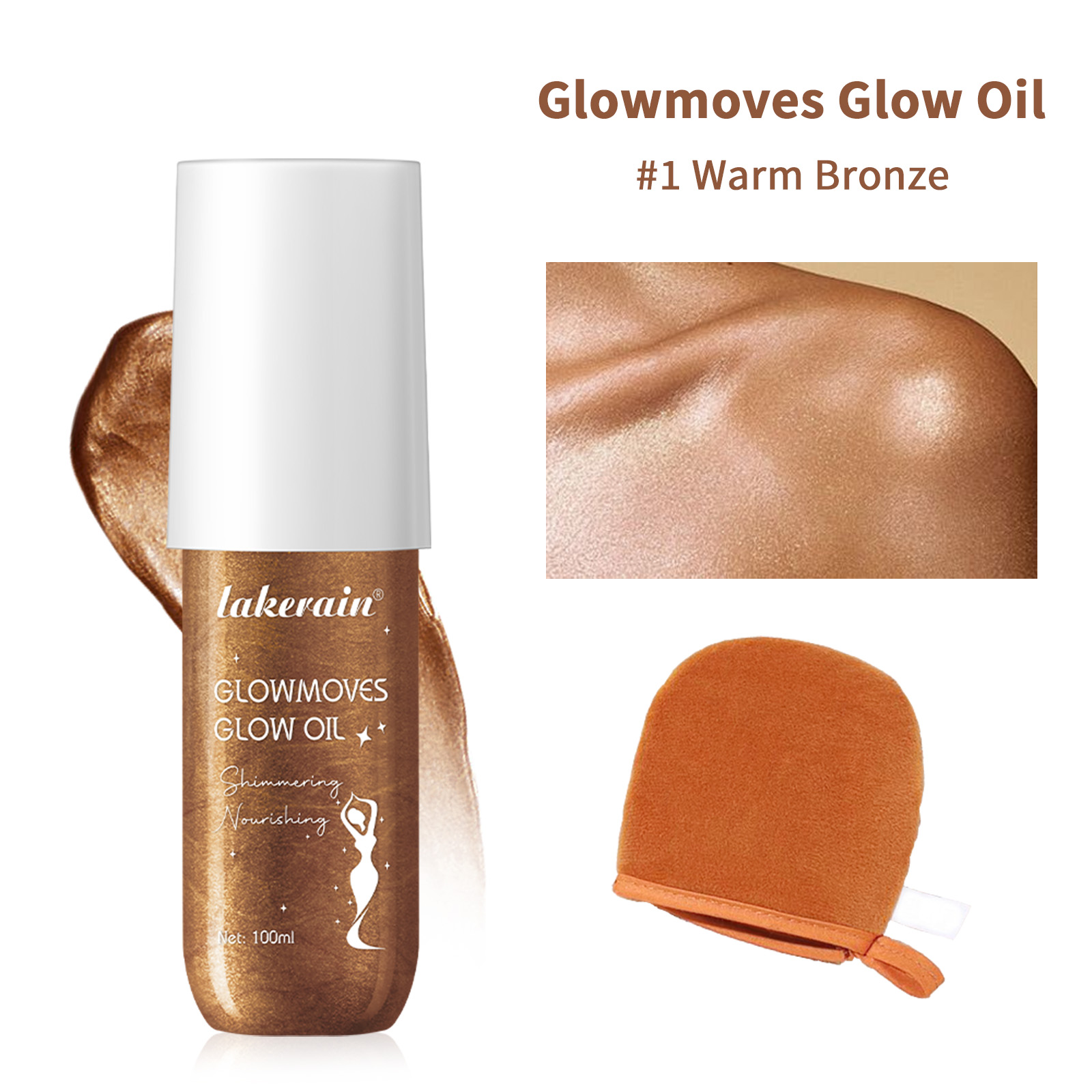 Body Shimmer Lotion - 100ml Işıltılı Vücut Losyonu ve Ücretsiz