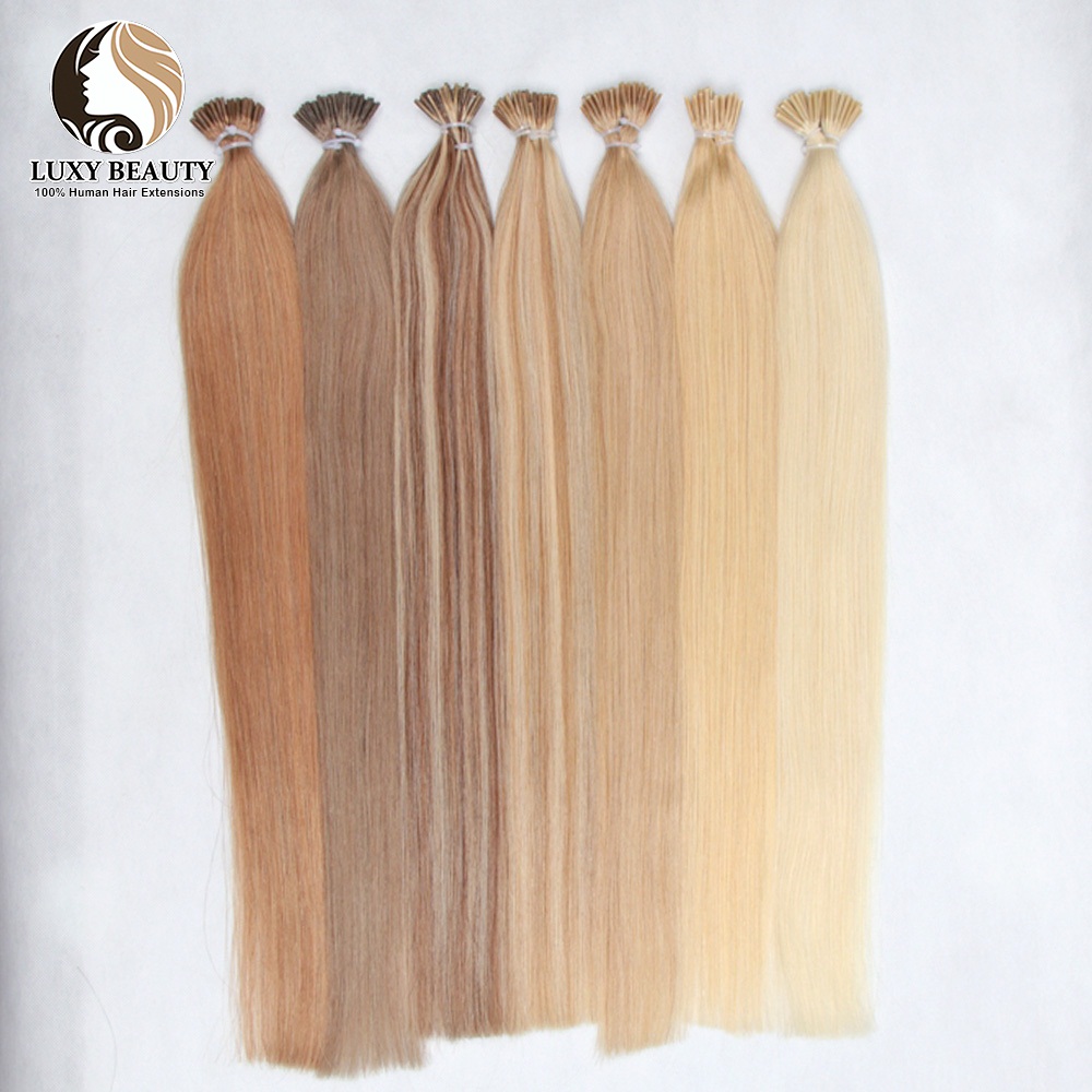 Pure Beauty Hair & Makeup - Düz I ucu insan saçı postiş