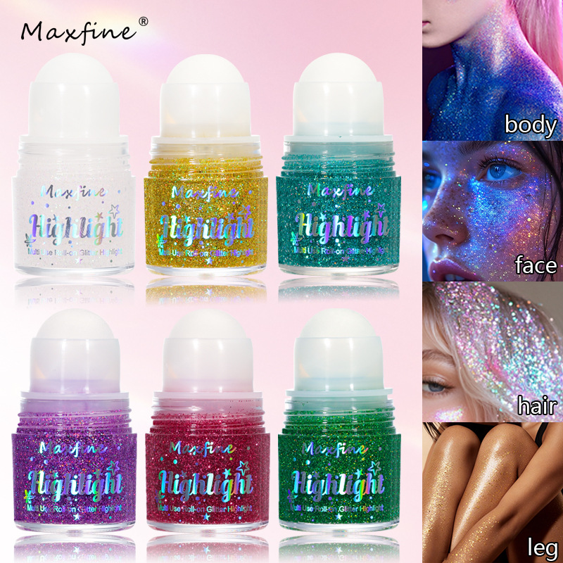 Body Shimmer Lotion - Roll-on Simli Aydınlatıcı Çok Amaçlı Işıltılı