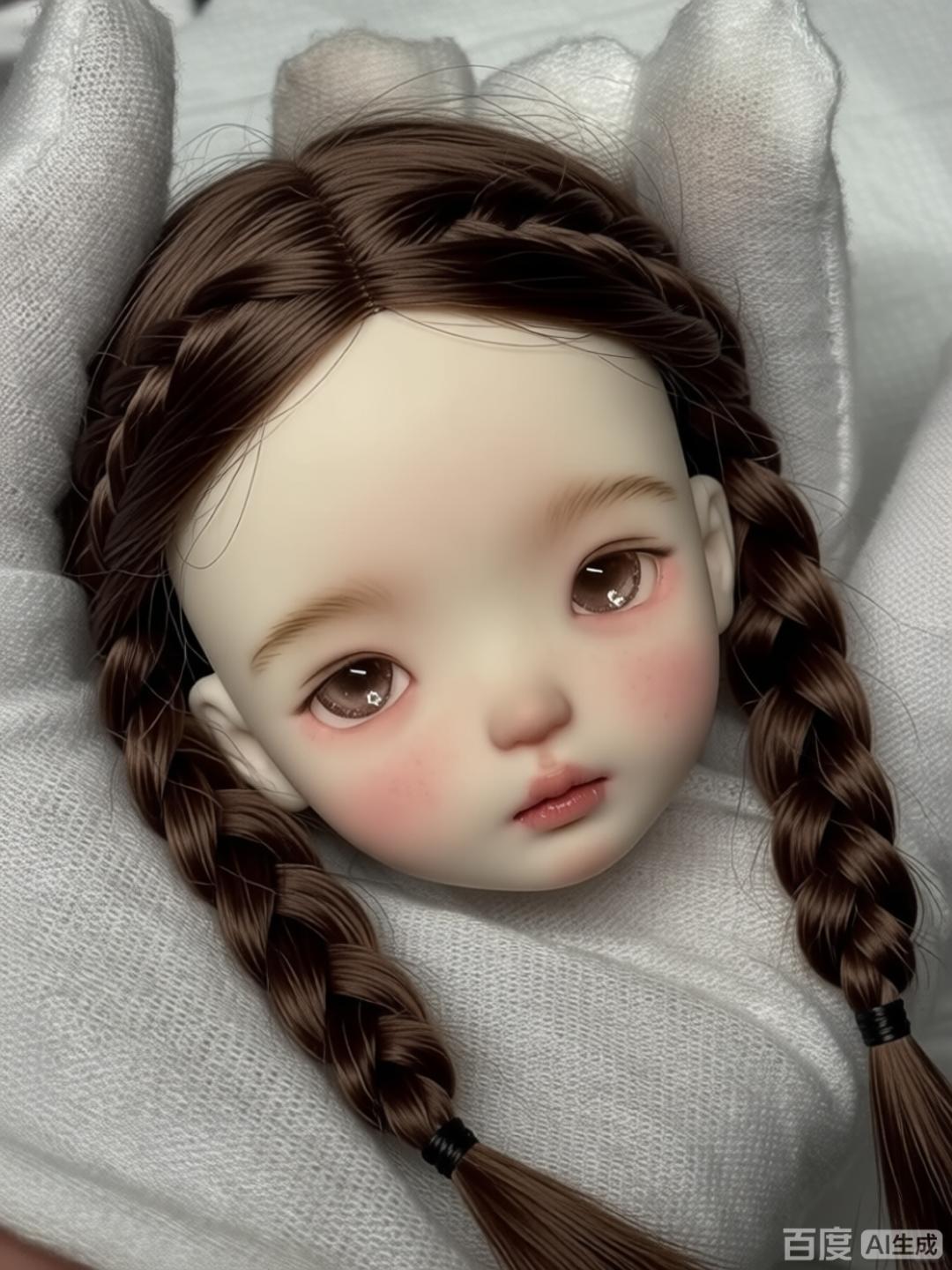 Beauty Makeup For Girl - 1/6 Ölçekli SD BJD Bebek Kafası