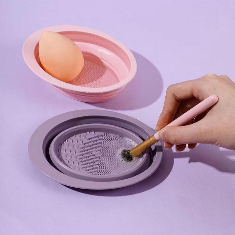 Katlanabilir Pudra Pufu Temizl - Beauty Makeup Brushes incelemesi ve fiyatı