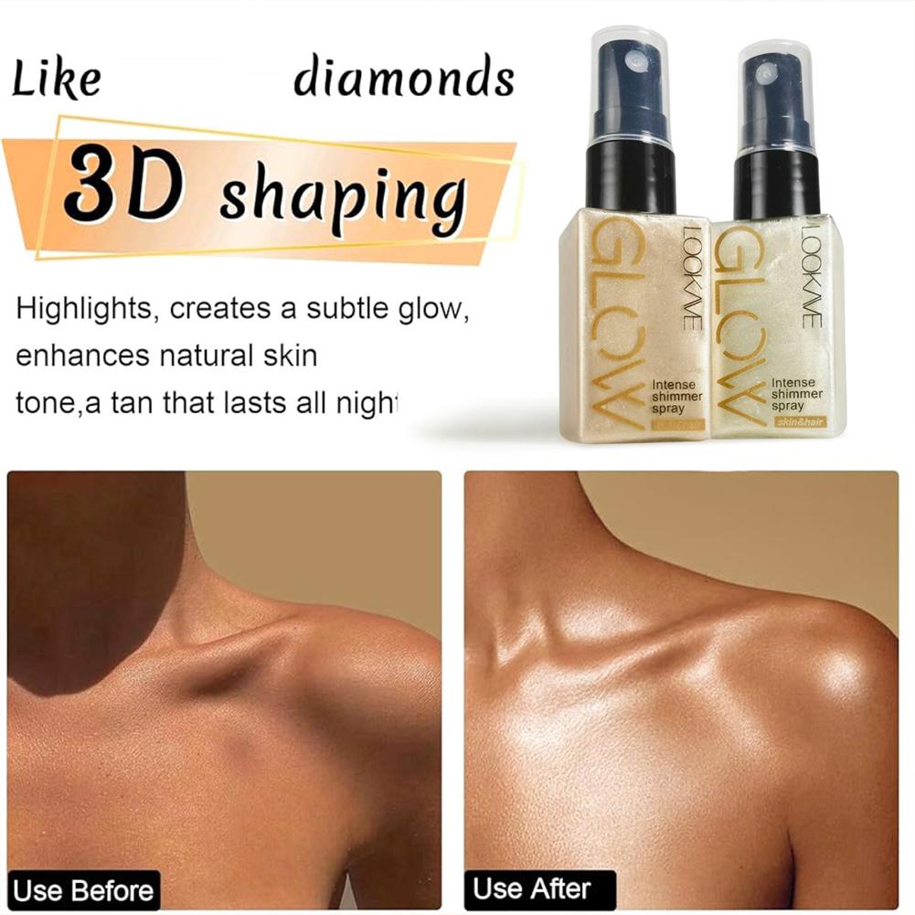 Yeni Pırıltılı Yağ Spreyi Su G - Body Shimmer Lotion incelemesi ve fiyatı