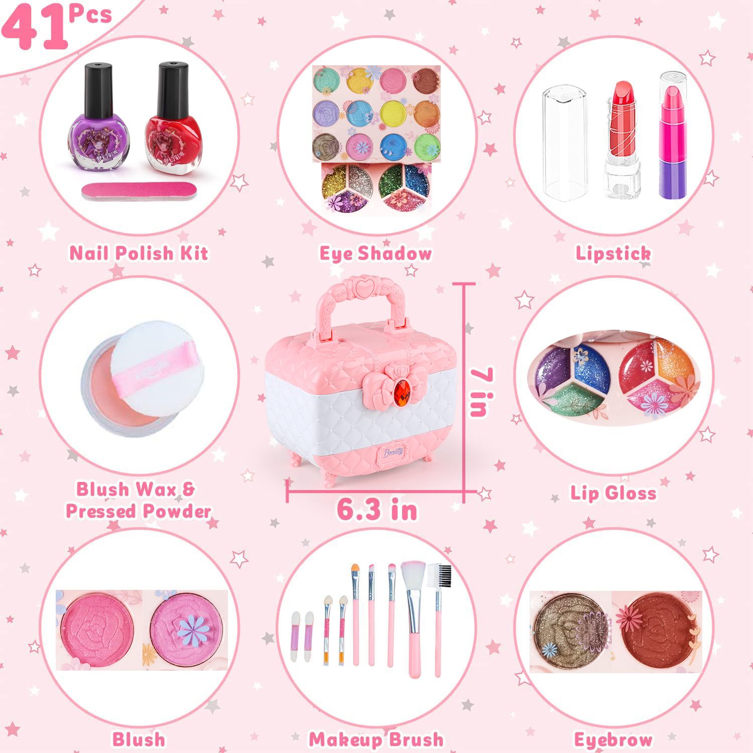 Çocuklar makyaj oyuncak seti k - Beauty Makeup For Girl incelemesi ve fiyatı