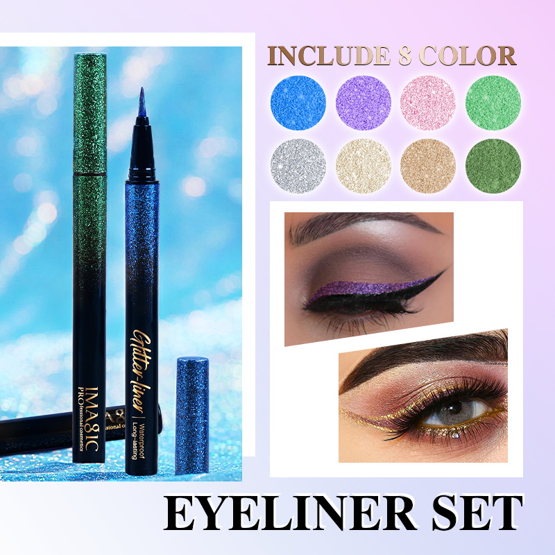 IMAGIC 8 renk Glitter Eyeliner - Beauty Makeup Images incelemesi ve fiyatı