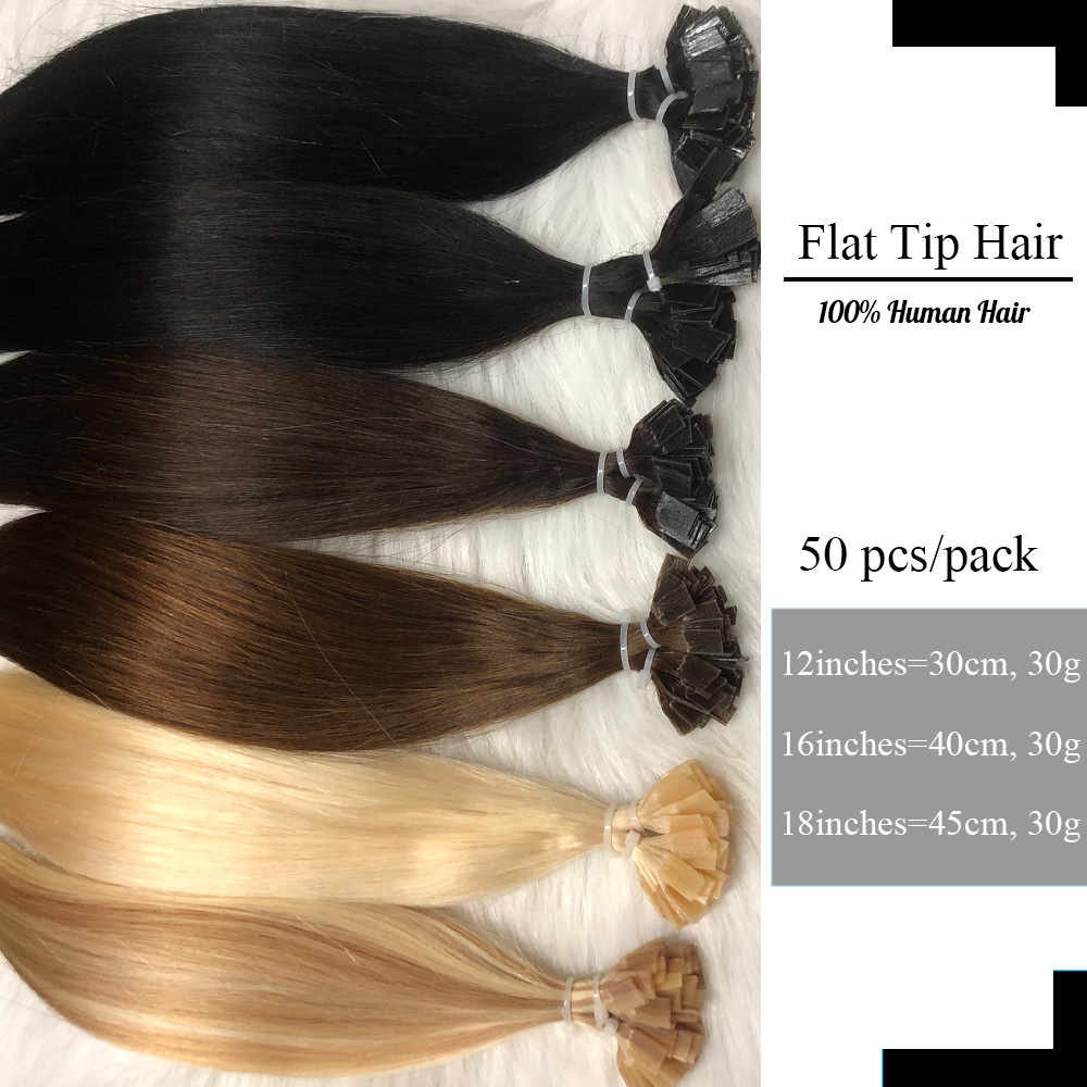 Düz İpucu saç ekleme İnsan saç - Pure Beauty Hair & Makeup incelemesi ve fiyatı