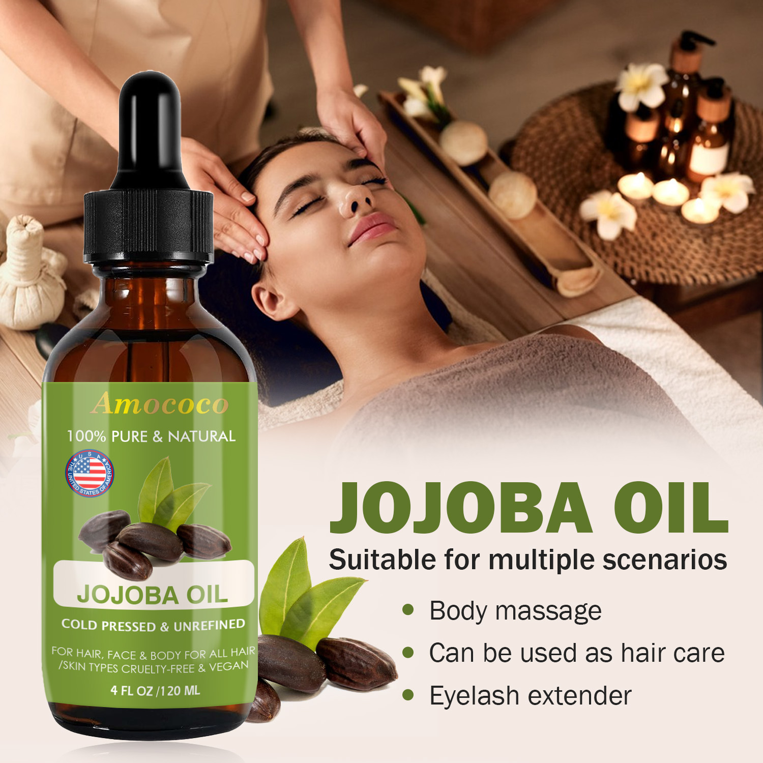Amococo 2 adet Jojoba Yağı ve  - Pure Beauty Hair & Makeup incelemesi ve fiyatı