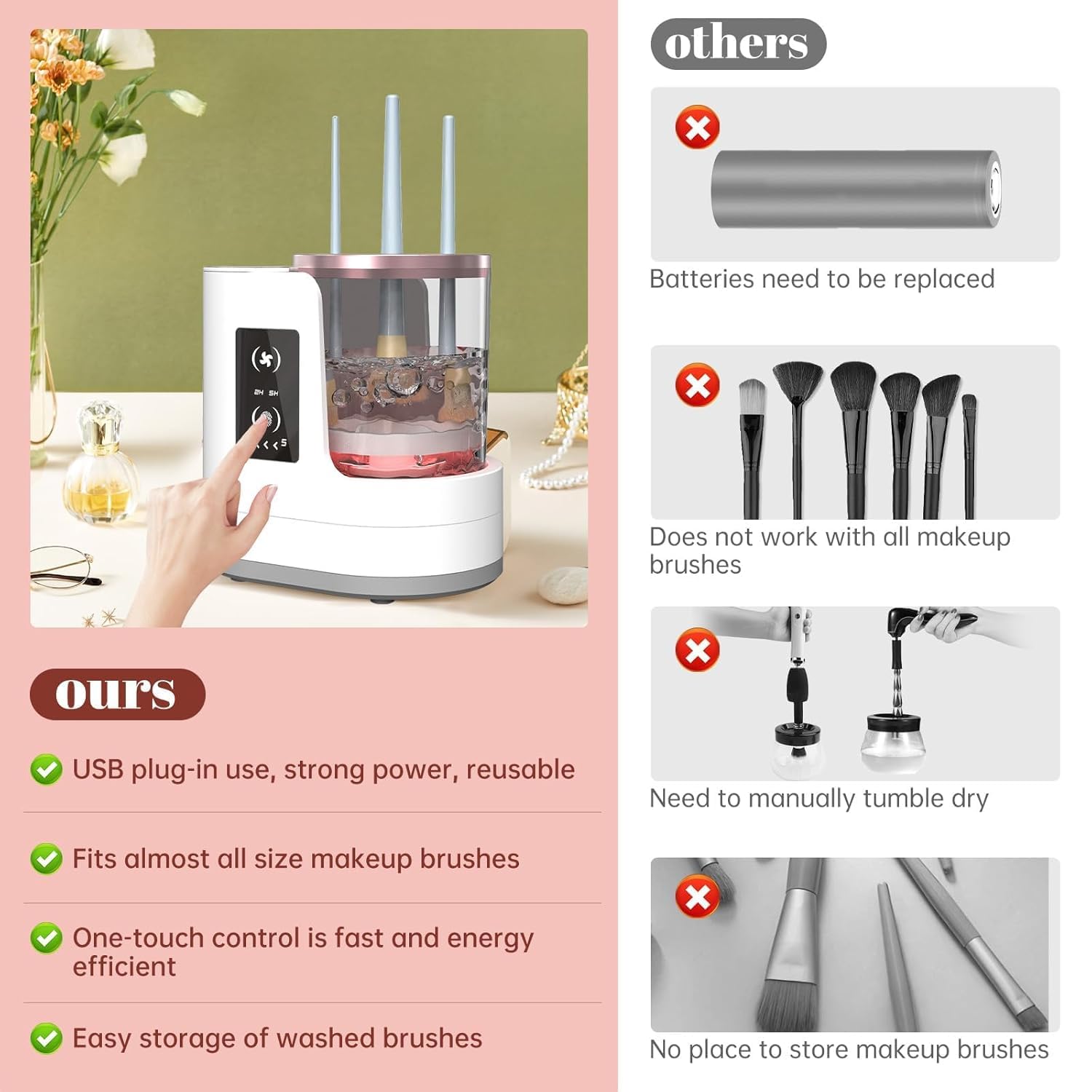 Otomatik Döner Makyaj Fırçası  - Beauty Makeup Products incelemesi ve fiyatı