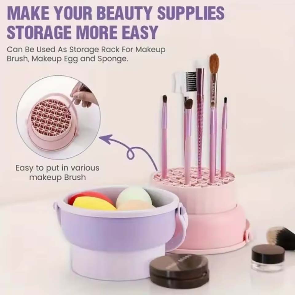 Makyaj Fırçası Temizleme Kabı  - Beauty Makeup Brushes incelemesi ve fiyatı