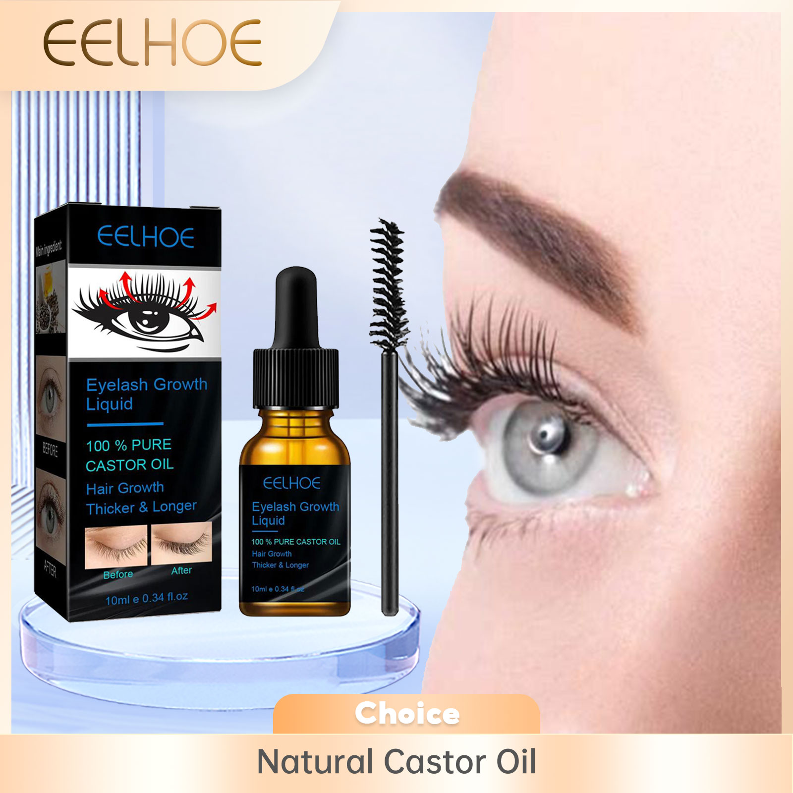 Hint yağı kirpik büyüme serumu - Lash Serum Growth incelemesi ve fiyatı